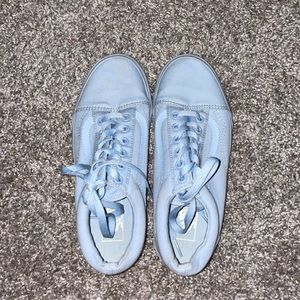 Baby blue vans